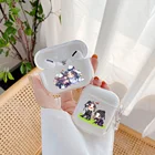 Чехол для наушников Anime Mo Dao Zu Shi, беспроводные Bluetooth-наушники, чехол для AirPods 1 2, прозрачный чехол для Air Pods Pro, роскошный чехол