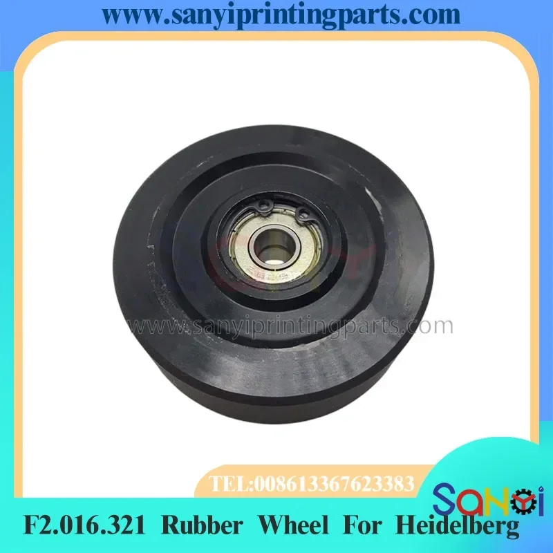 Лучшее качество F2.016.321 резиновое колесо 60x8 мм для деталей печатной машины Heidelberg