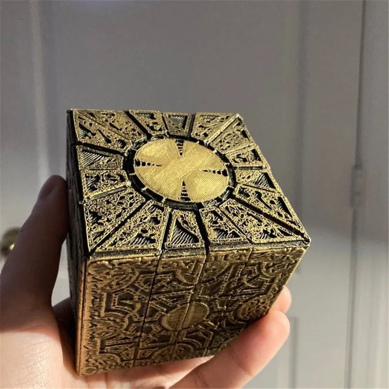 Wooden Working Lemarchand's Lament Lock Puzzle Box with Base From Hellraiser Dropshipping Home Decoration Accessories Modern NEW