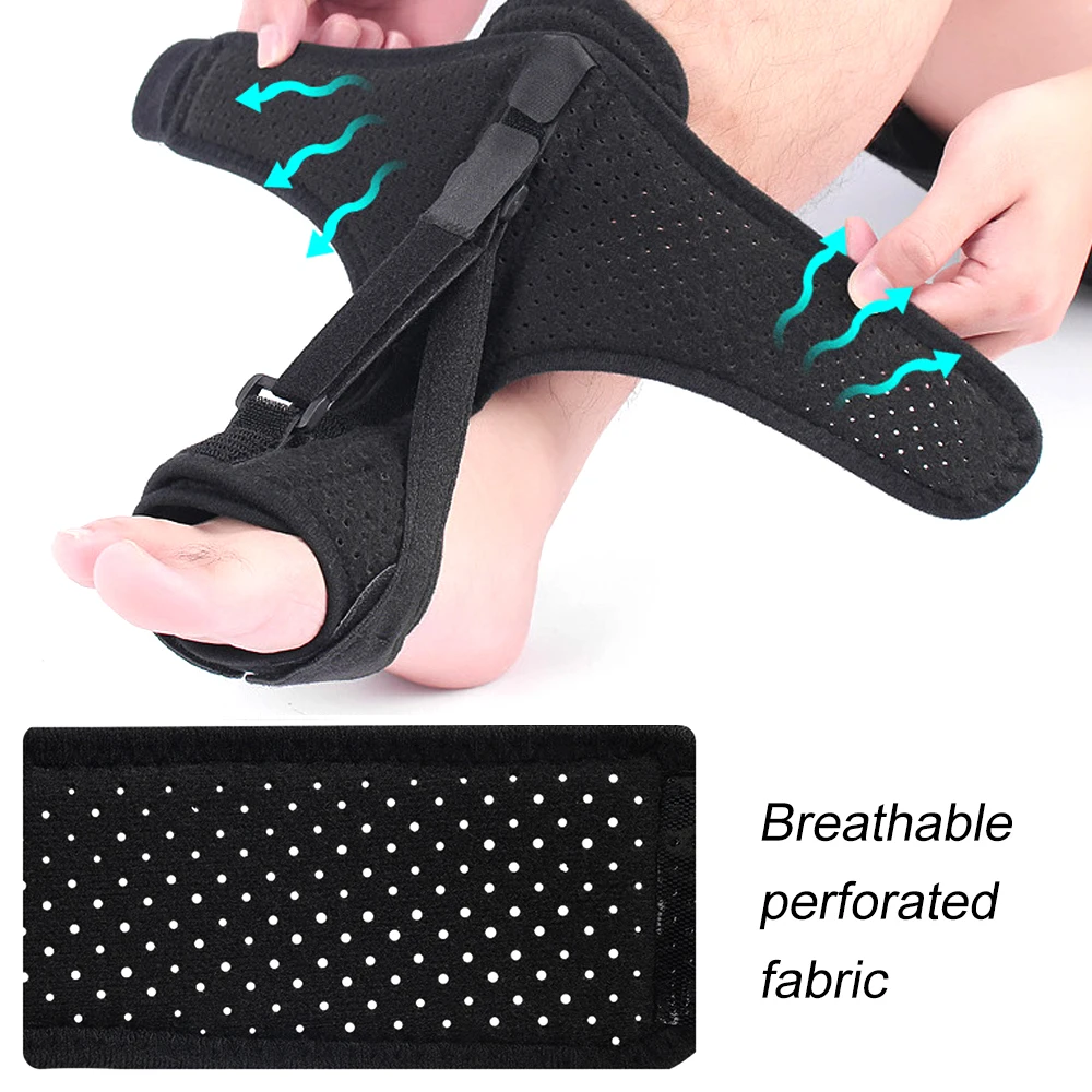 1 шт. AFO Drop Foot Brace, регулируемая ортопедическая скоба для стопы, восстановление подошвенного фасциита, поддержка шины для ног, предотвращение ортопедического применения (art.: 3920d31c8a251) - 3920d31c8a251