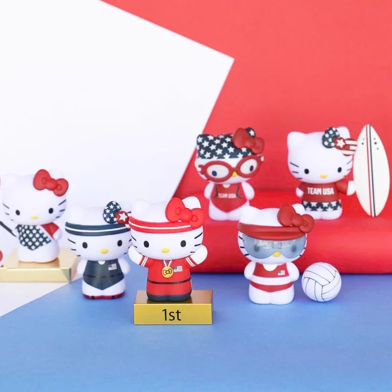 

Фигурки героев HelloKittyes, ограниченные стили, различные стили, спортивная коллекция, украшения, модель игрушки