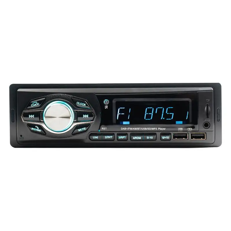 

Car Stereos Radio Systems Stereo For Cars FM/AM/DAB Radio For Car BT 5.0 Hands-Free Calling USB Playback & Charging Multi-Color
