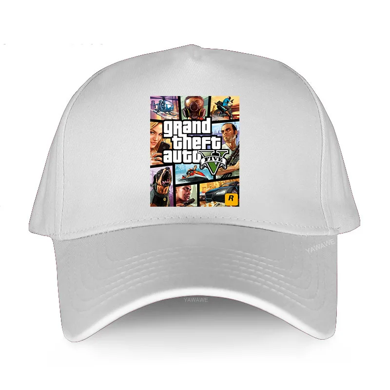 

HOT Gta Street RPG Game Men women Baseball cap Gta Grand Theft Auto Print hat fashion Brand Game lovers Grand Theft Auto hats