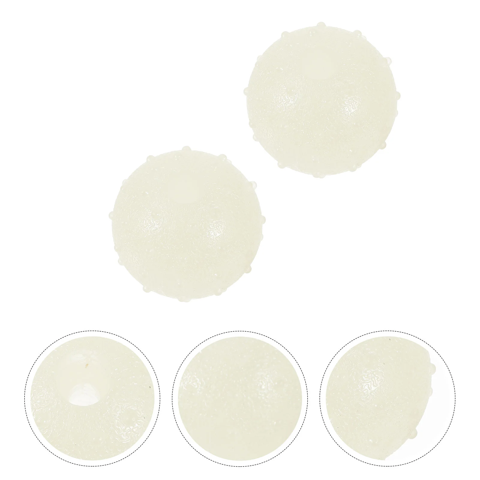 2 шт. шарики для жевания собак светящиеся резиновые маленькие игрушки щенков