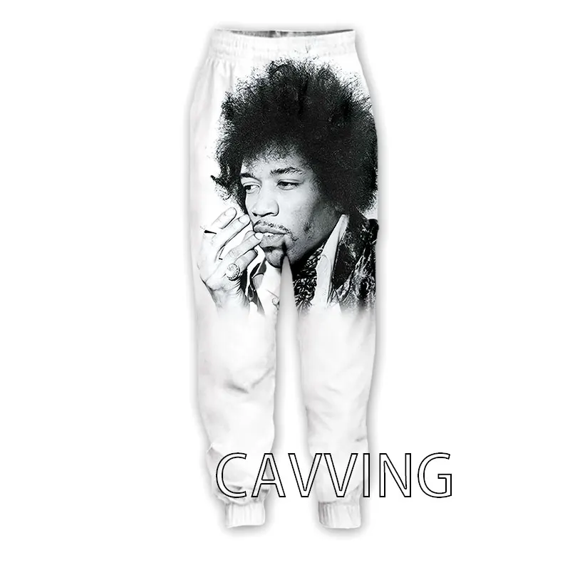 

CAVVING 3D Printed Jimi Hendrix Casual Pants Sports Sweatpants Sweatpants Jogging Pants Trousers for Women/men P03