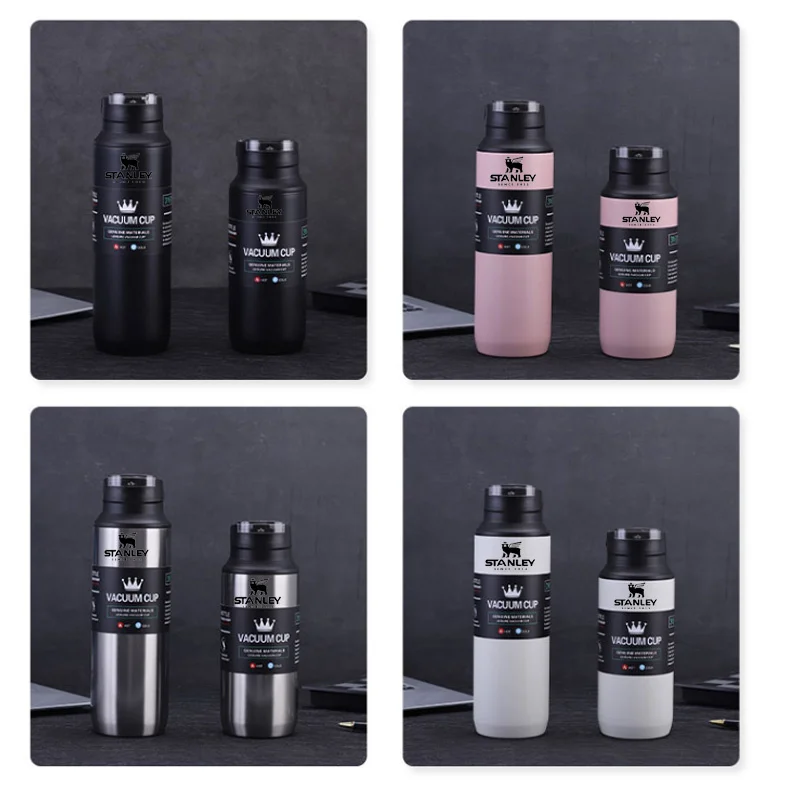 

Hot Sale Thermos Water Bottle 350ml Original Double Wall 480ml Stanley Cup Thermal Stainless Steel Vacuum Thermos Flask Handle