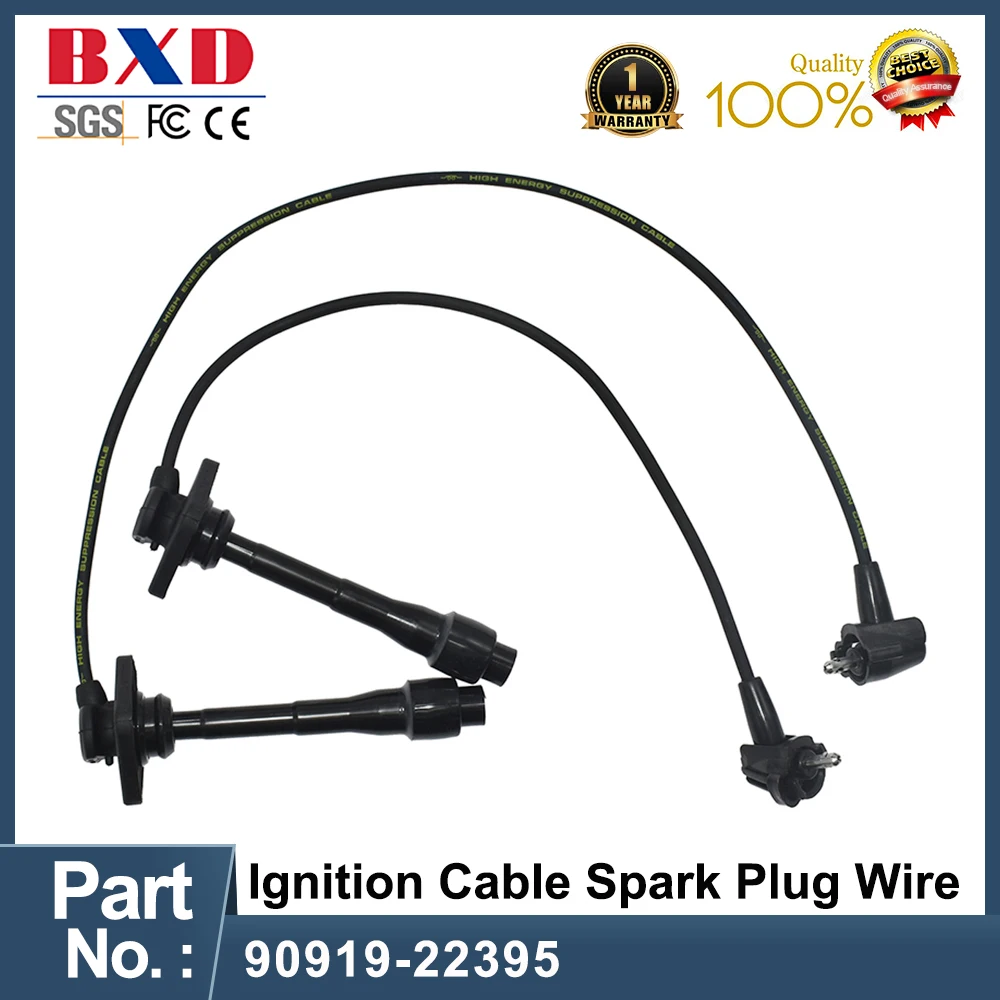 

90919-22395 9091922395 Ignition Cable Spark Plug Wire Set Fits For Corolla Caldina Cynos Sprinter