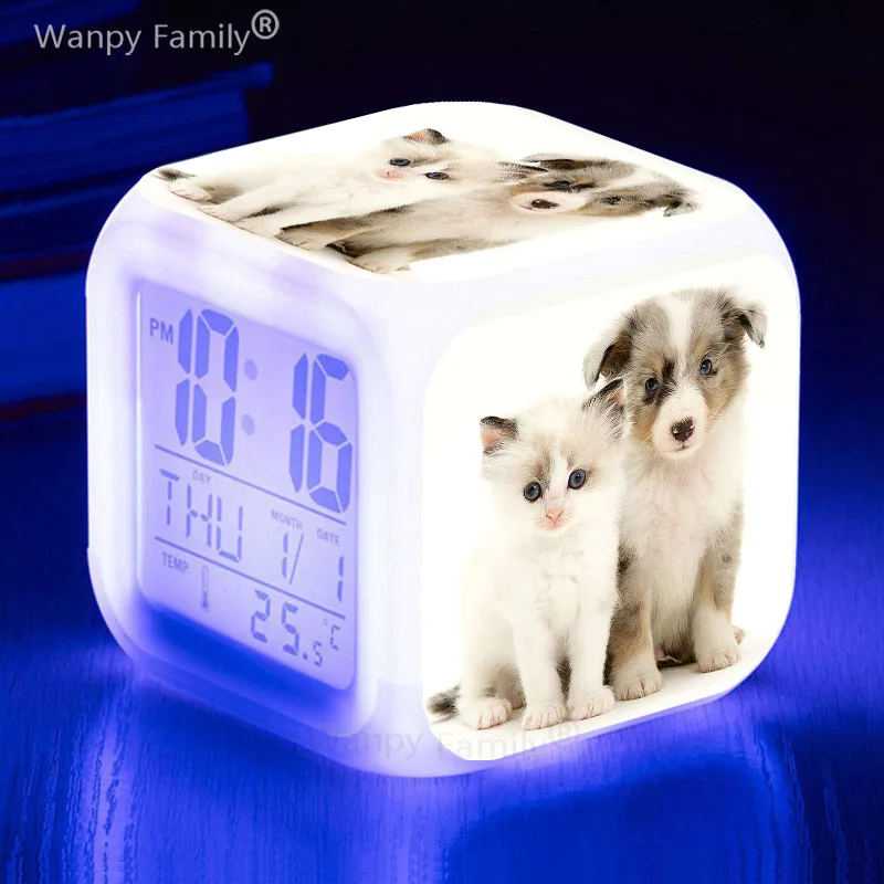 Student Bedroom Touch Sensing Up Timer Desk Clock For Children's Birthday Gifts