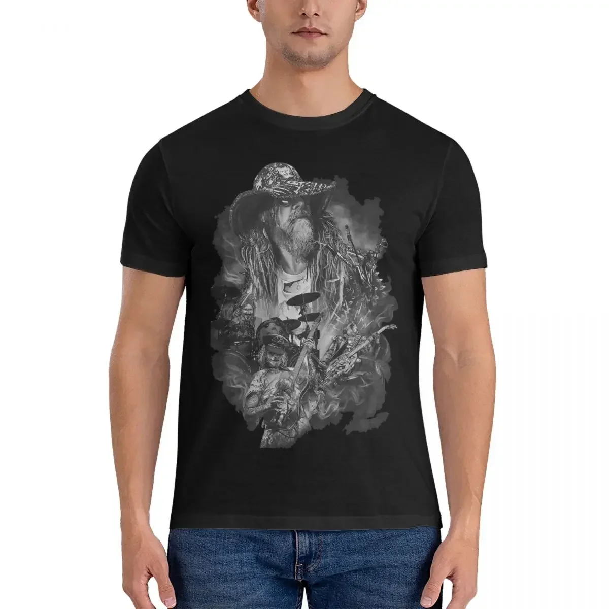 Футболка мужская с коротким рукавом и круглым вырезом размеры до 5XL