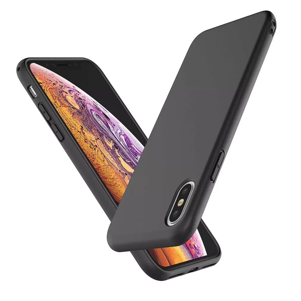 

New Cell Phone Cases For IPhoneXR Liquid Silicone Gel Rubber Shockproof Case Ultra Thin Case Protection Cover