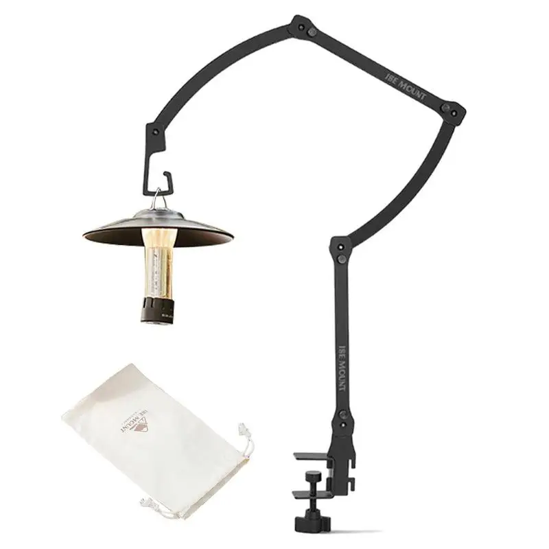 

Wind Chime Stand Iron Light Stand Foldable For Camping Multifunctional Chime Stand Portable Light Pole For Camping Yard Garden