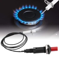 piezo spark ignition with cable push button igniter type of 1 out 2 electrode 200 degree resistance wire