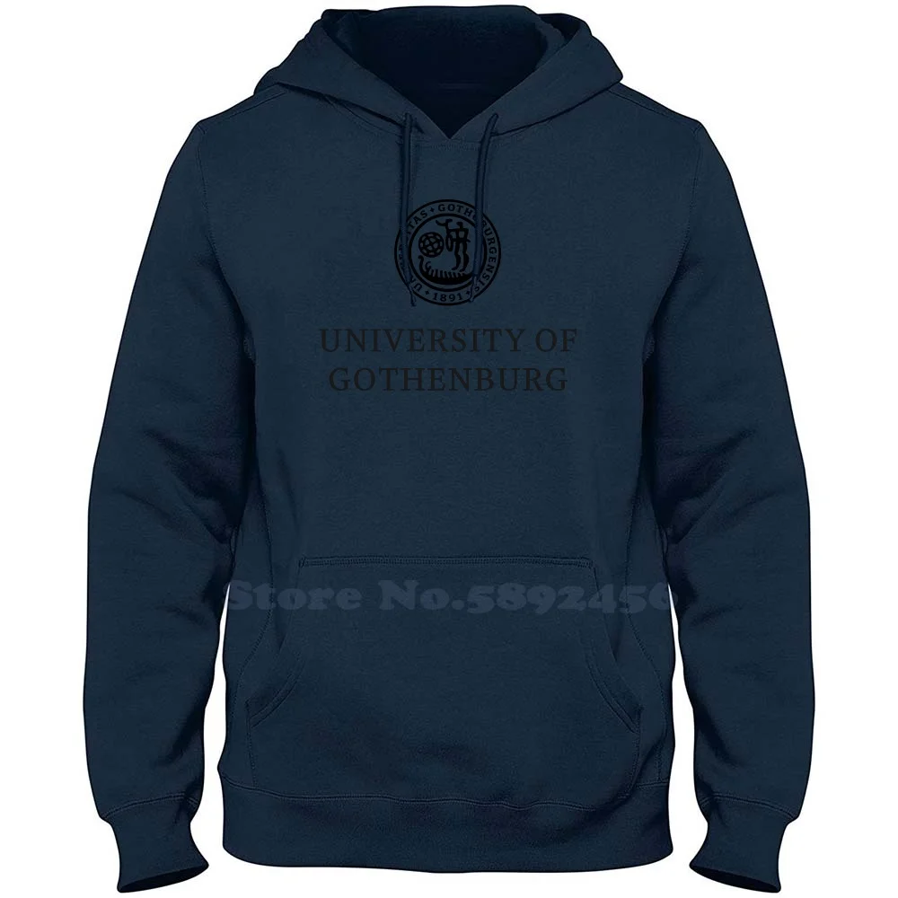 

University of Gothenburg Logo Fashion Sweatshirt Hoodie Top Quality Graphic Hoodies