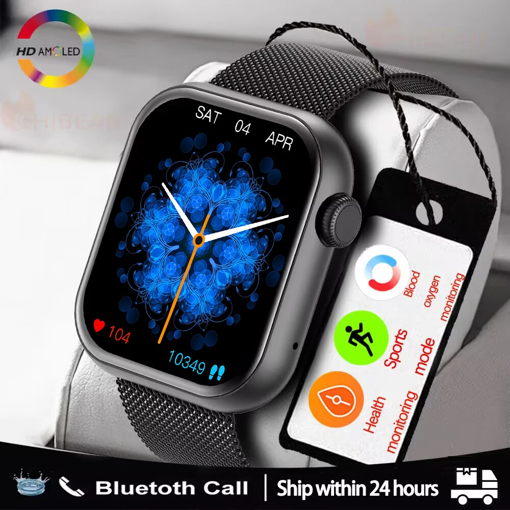 

2023 New Bluetooth Call NFC ECG+PPG Smart Watch Men1.83 inch Sports Fitness Watch Body Temperature Heart Rate Smartwatch Women