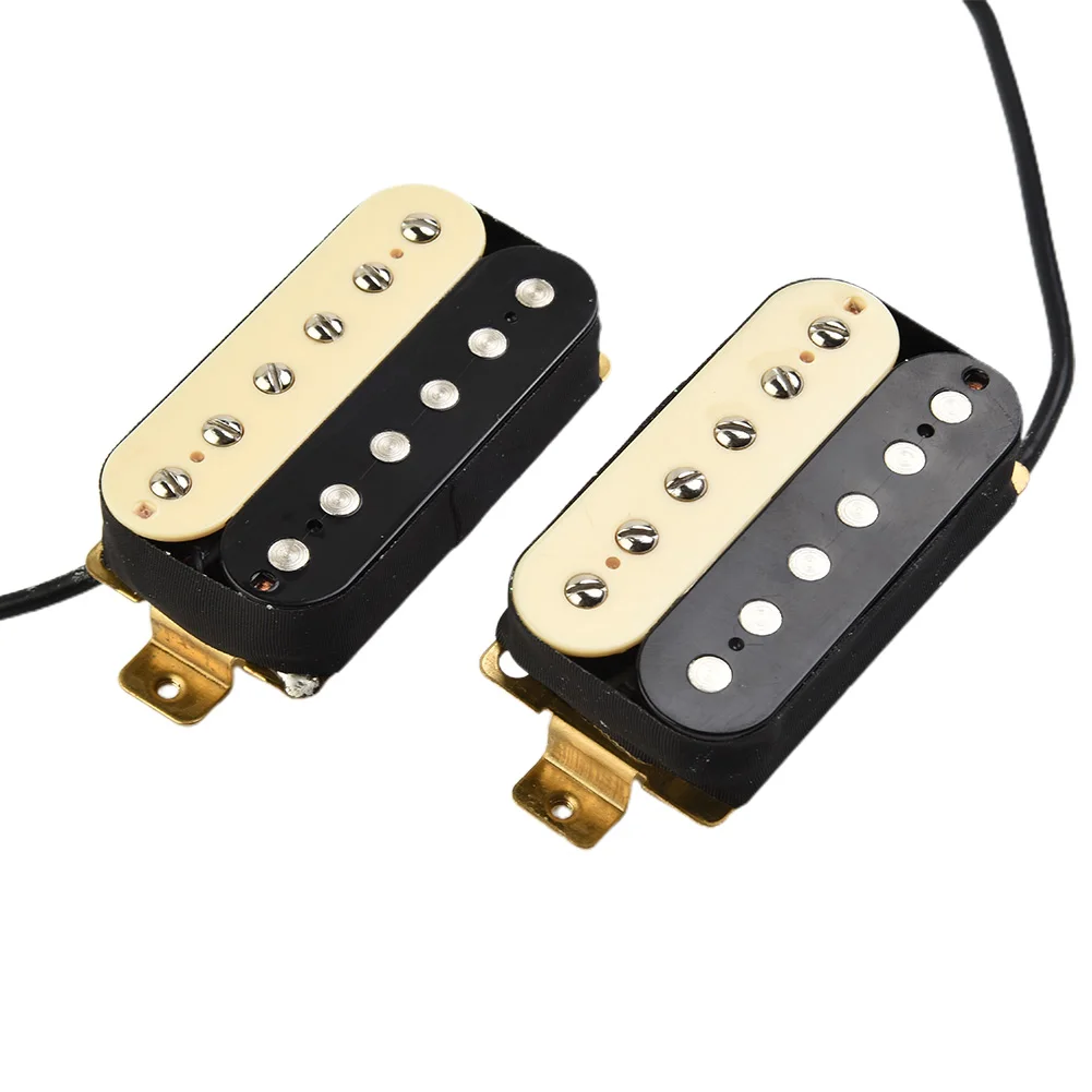 

1x Guitar Humbucker Double Coil Pickup Neck 50MM Bridge 52MM For Most Humbucker ST SQ LP Guitars Guitar Neck Bridge Pickup