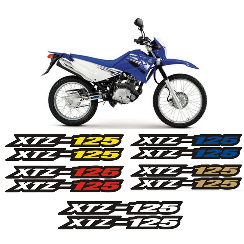 

For YAMAHA XTZ 125 XTZ125E 2015-2021 16 17 18 19 20 Motorcycle Accessorie SwingArm Air Box Decorate Decals Reflection Stickers