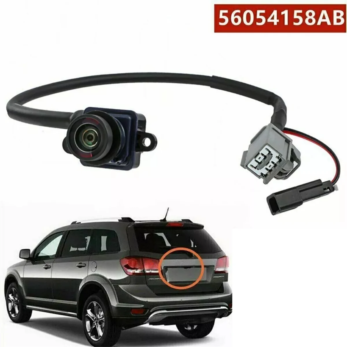 Автомобильная камера заднего вида 56054158 АД AG для Dodge Journey 2011-2020 парковочная