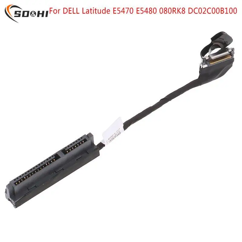Кабель для жесткого диска, 1 шт., для DELL Latitude E5470 E5480 080RK8 DC02C00B100, компьютерные кабели