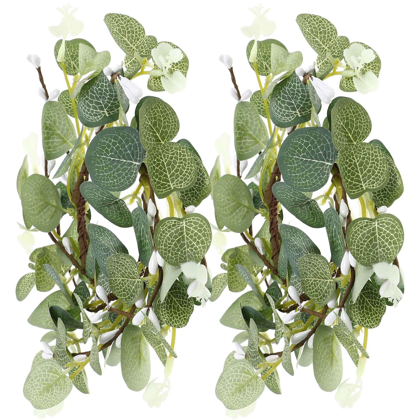 

2Pcs Festival Easter Wreaths Nordic Wreaths Decorative Wreath Decors Accessory