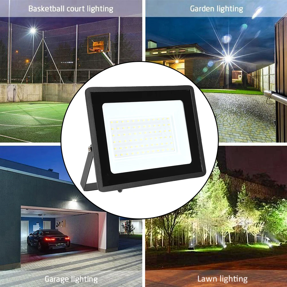 

Уличная садовая лампа, 220 В, IP65, Водонепроницаемый отражатель, прожектор с углом освещения 180 градусов, настенная лампа, 10 Вт, 30 Вт, 50 Вт, 70 Вт, прожекторная лампа