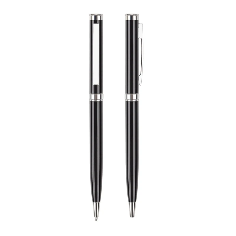 

C5AE 2pc Modern Ballpoint Pen 0.5mm Black Ink for Doodling Drawing Painting Women Men