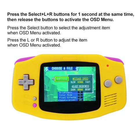 HISPEEDIDO 3.0-дюймовый IPS экран для Game Boy Advance