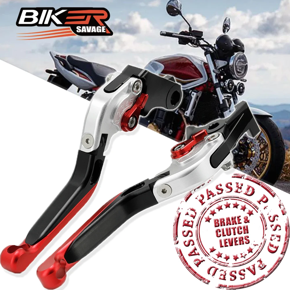 

Moto Folding Extendable Brake Clutch Levers For HONDA CB 1100 1300 CBF1000F VFR1200 Adjustable Motorcycle Products Accessories