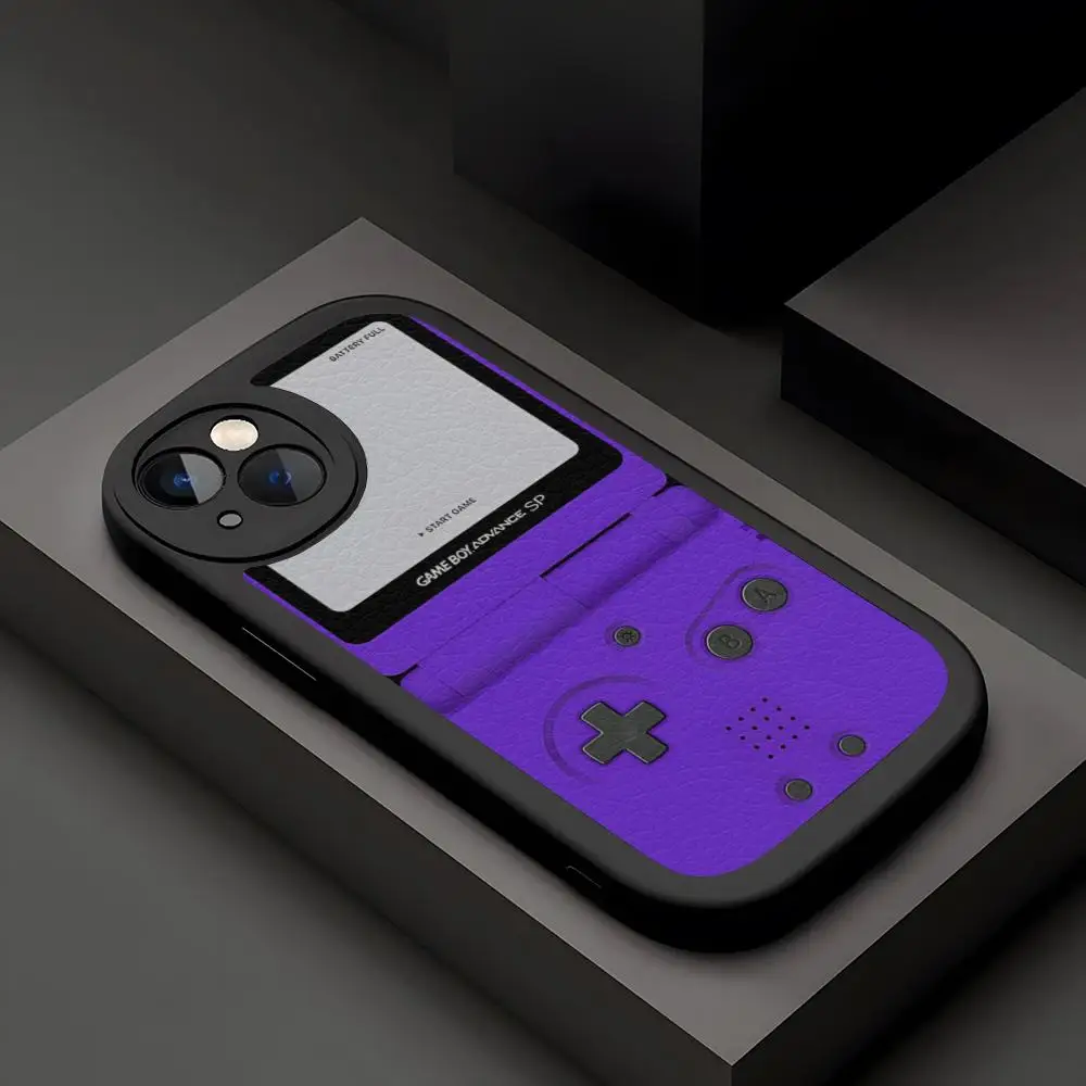 Чехол для телефона Gameboy Boy Game из овечьей кожи Iphone 12 Pro Max 15 14 11 Mini X Xr Xs 8 7 Puls Se