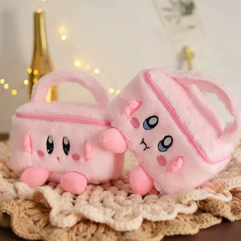 

Мультяшная звезда Kapi плюшевая вместительная трехмерная портативная косметичка чехол сумка для хранения ручная сумка Косметическая Сумка