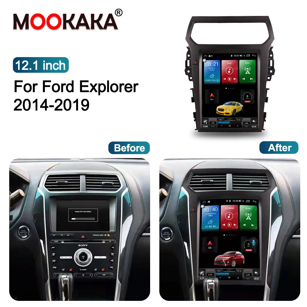 

Автомагнитола для Ford Explorer 2014-2019, Android 11, GPS-навигация, мультимедийный плеер, головное устройство, аудио, видео плеер, Carplay