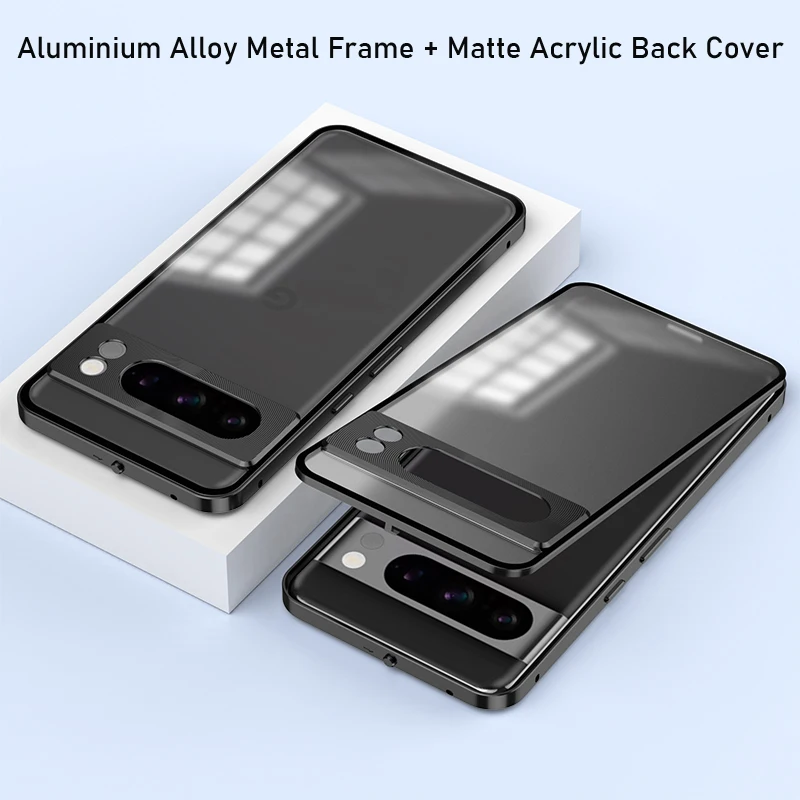 Металлическая магнитная задняя крышка из алюминиевого сплава для Google Pixel 9 Pro XL