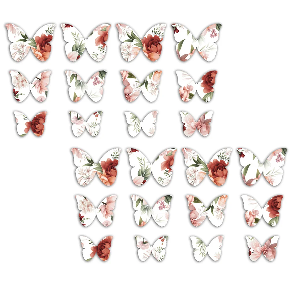 

Wallbutterflies 3D Sticker Decor Decals Removable Mural Stickers Decorative Room Diy Inspirational Nursery Refrigerator