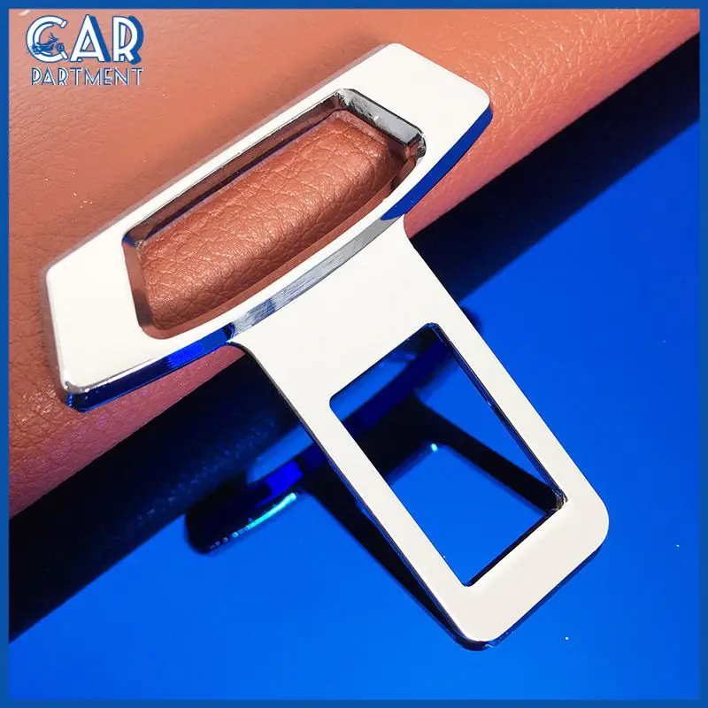 

Portable Muffler Buckle Simple Design Car Safety Belt Buckle Clip Practical Durable Safety Buckle Car Supplies Universal