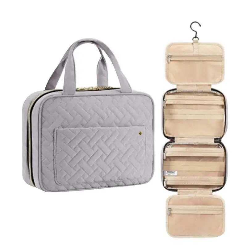 

Makeup Bag Makeup Cosmetic Organizer Pouch Waterproof Makeup Case Organizer Large Capacity Travel Bag For Skincare Shampoo