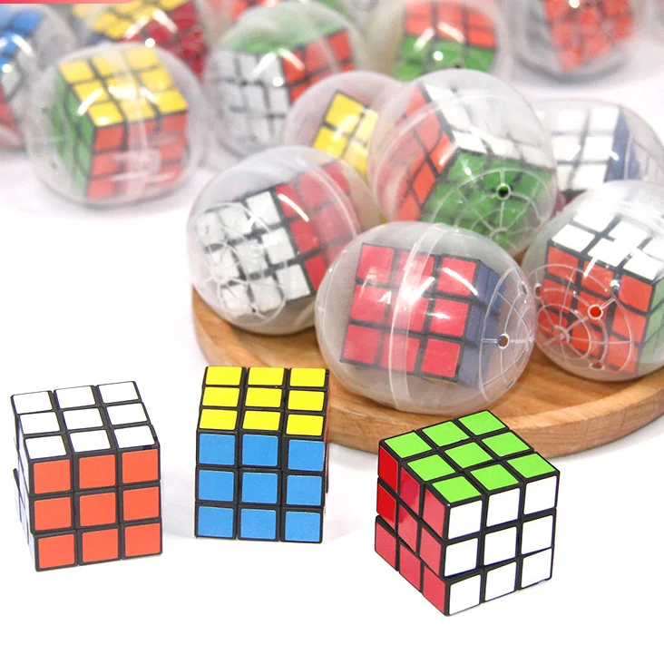 

1/3/5pcs 3CM Fun Magic Cube Surprise Egg Capsule Egg Ball Model Doll Toy Novelty Funny Relaxation Toy Child Toy Child
