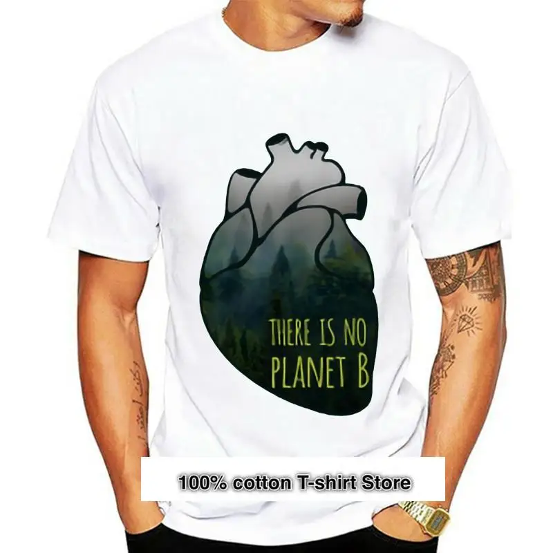 

Camiseta para hombre no hay planeta B bosque camiseta para mujer