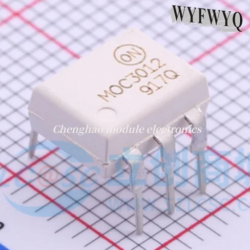 100 шт./партия, оптрон MOC3012 DIP-6