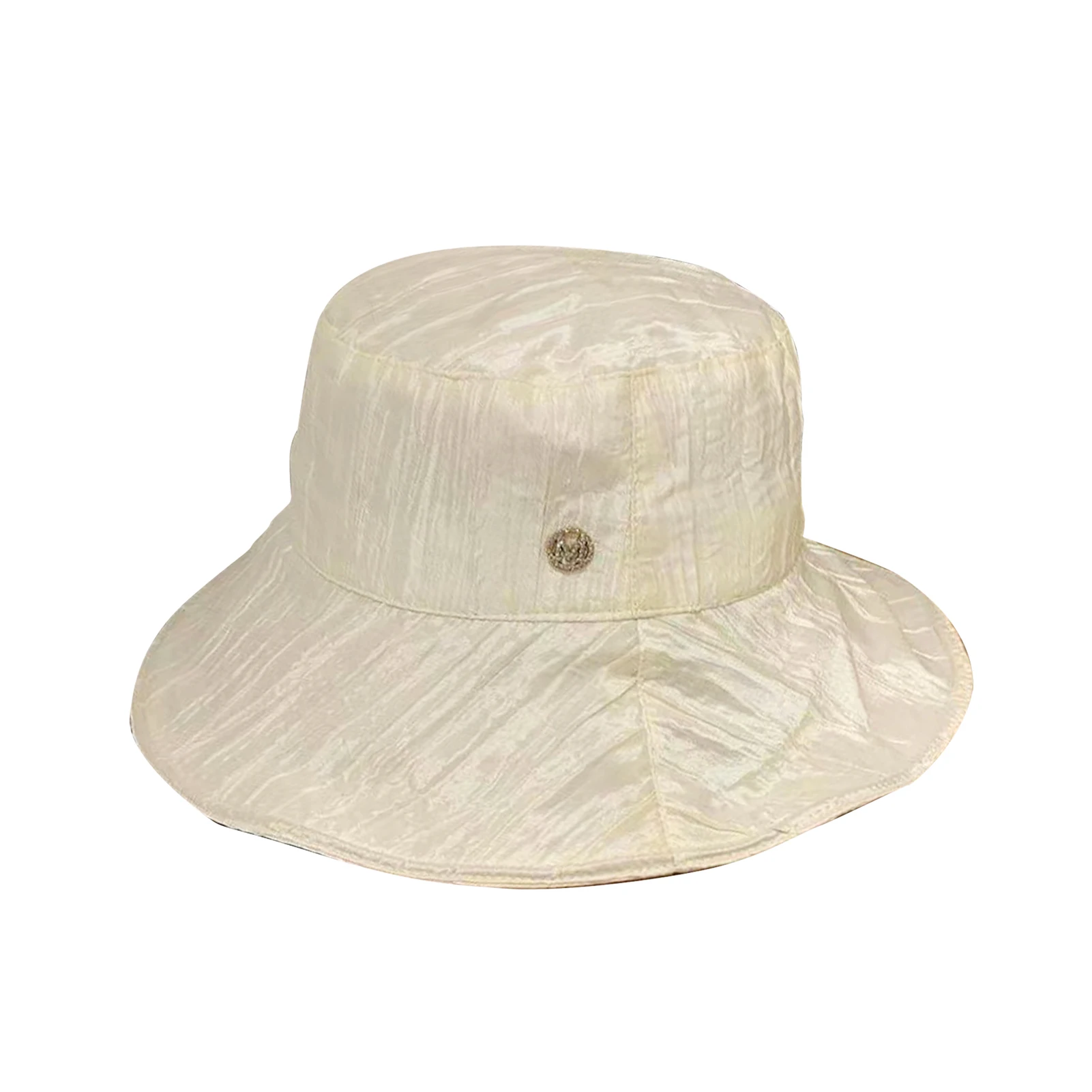 

Women Bucket Hat Fisherman Soft Summer Autumn Outdoor Cap Daily Cute Portable Beach Sun Protection Wide Brim Fashion Vacation