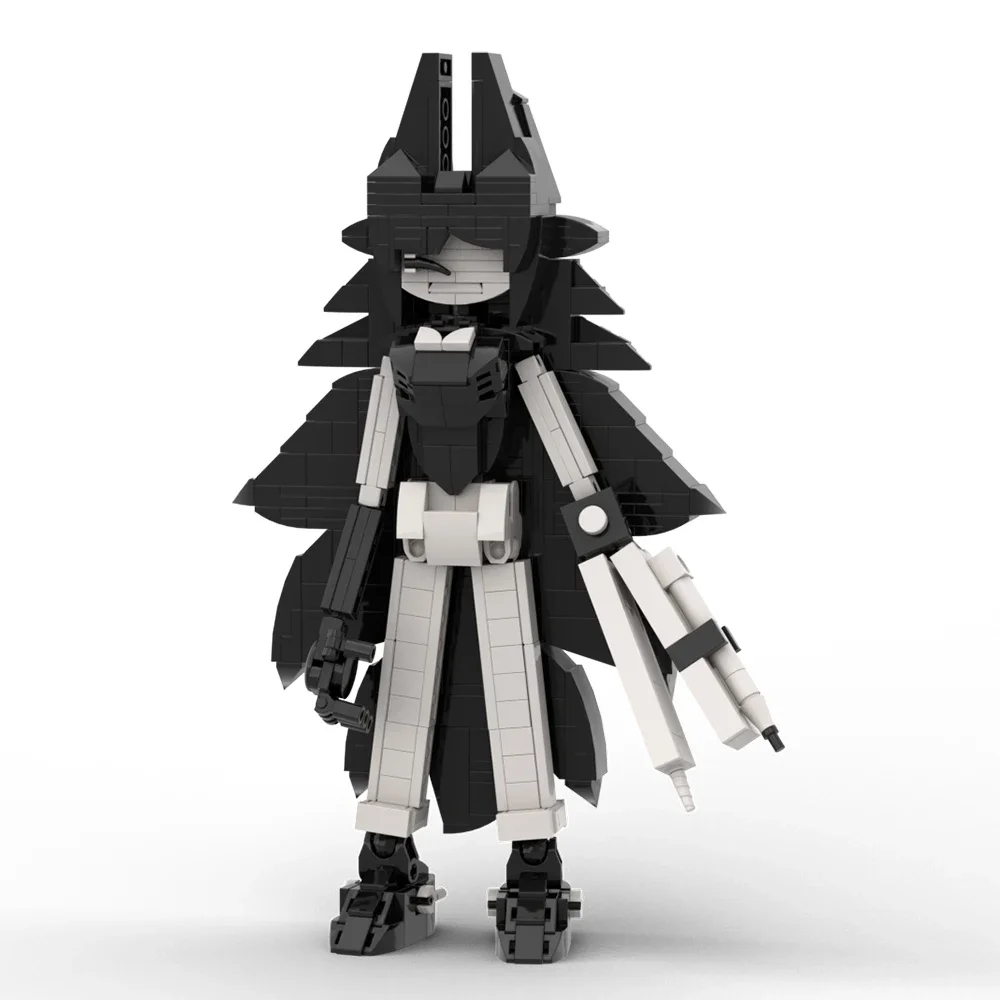 Набор строительных блоков MOC NEW Paper Education Miss Circle мультяшная анимационная фигурка