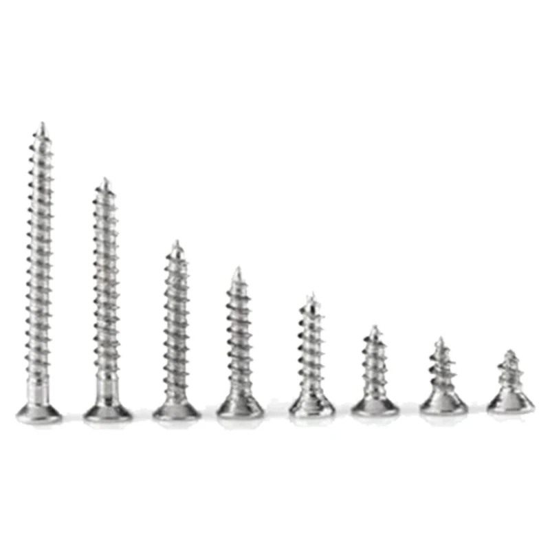 

800 шт., самонарезающие крестообразные винты из нержавеющей стали