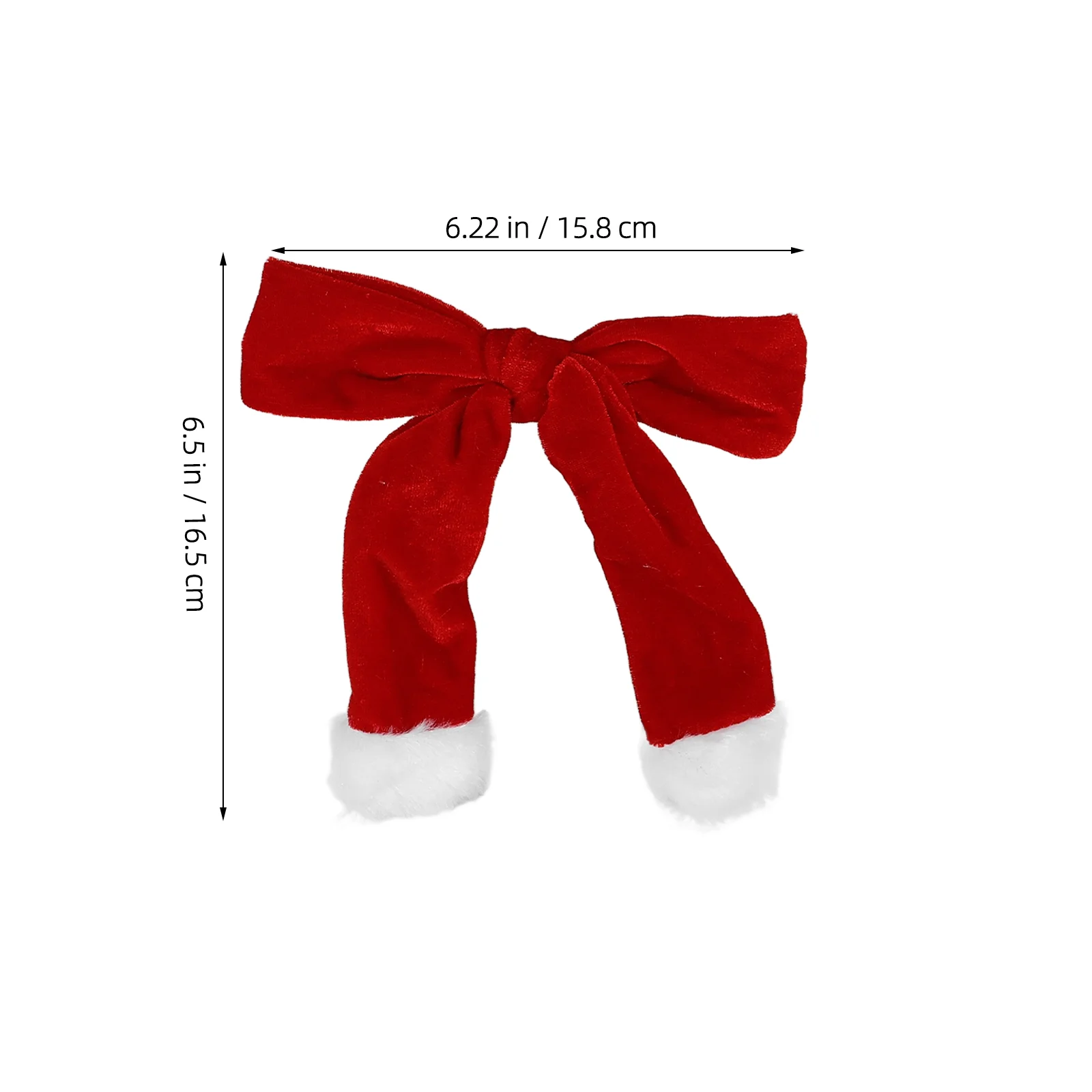 2 шт. праздничные заколки для волос рождественская золотая бархатная заколка с