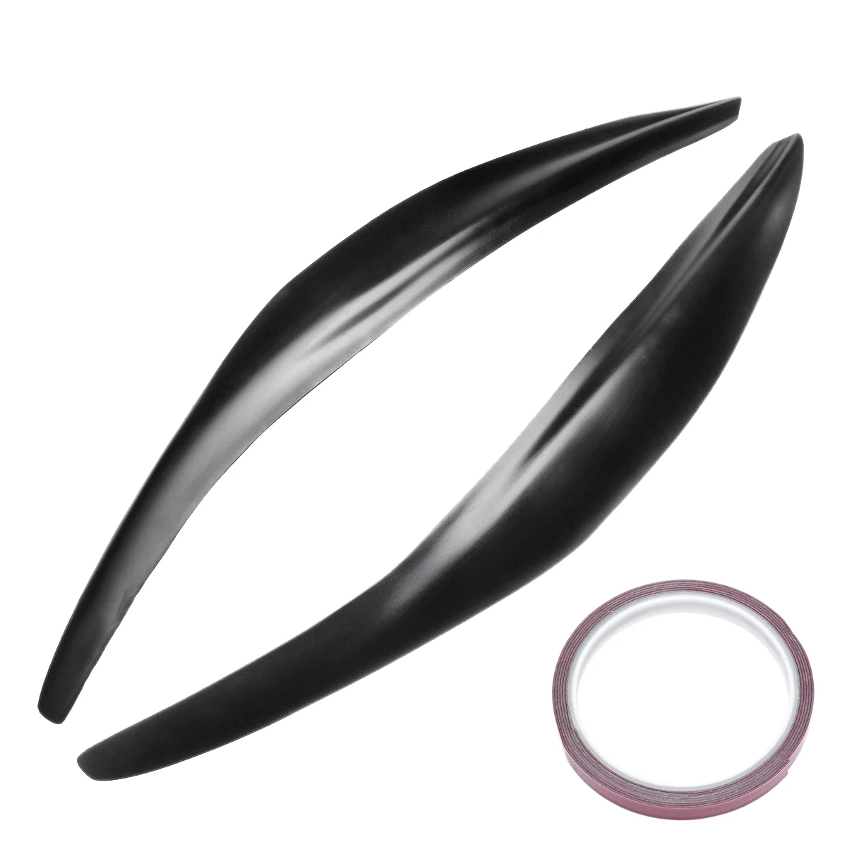 

Car Headlight Eyebrow Cover Trim head light lamp Sticker for Ford Fiesta MK7 MK7.5 2012-2017