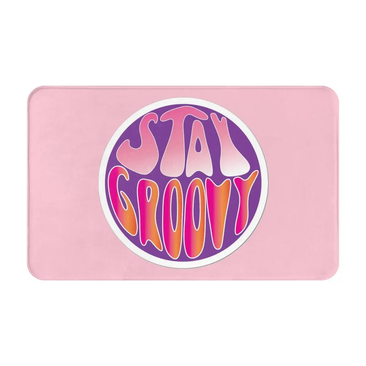 

Pink Sign Bath Door Doormat Mat Bohemian Carpets Mat For Kitchen Girl's Heart Minimalistic Thick Warm Decorate Non-slip Decorate