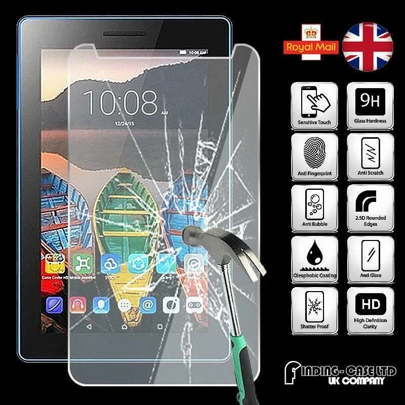 

FOR Tablet Tempered Glass Screen Protector Cover For Lenovo tab3 7 inch