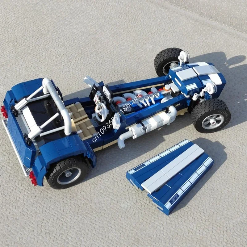 Фото Набор для сборки модели Caterham 7 (694 детали) MOC Creator Expert: развивающий конструктор, идеальный подарок на праздник, креативная игрушка, обучающий конструктор №3