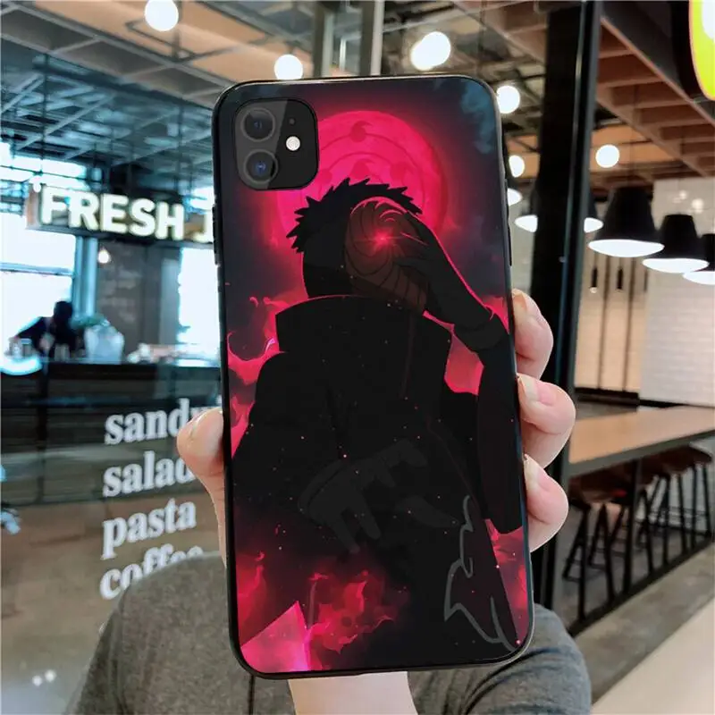 Чехол для телефона Naruto Uchiha Obito Madara Shisui iphone 13 12 11 Pro Max Mini XS 8 7 6 6S Plus X 5S SE 2020 XR |