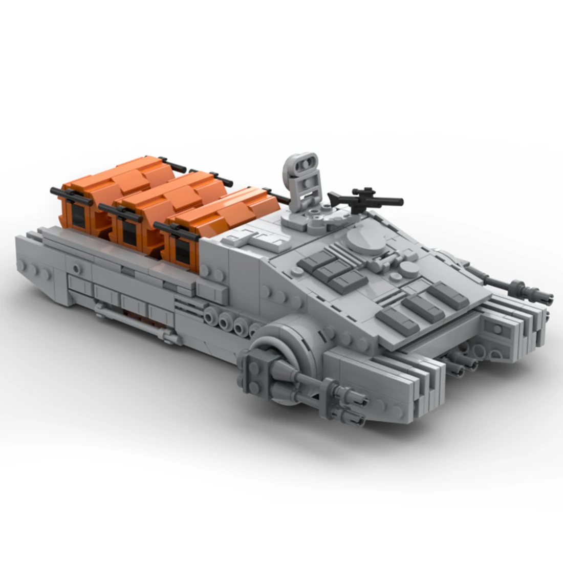 

Authorized MOC-110433 Space Wars TX-225 Tank Building Blocks Sci-Fi Style MOC Set - By Brick_boss_pdf