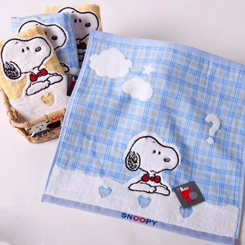 Cotton Small Square Towel Handkerchief Children Face Hand Boy Christmas Birthday Gift