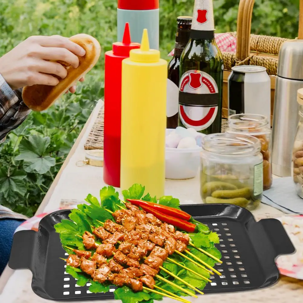 Набор для выпечки перфорированная кастрюля из нержавеющей стали с ручками гриля