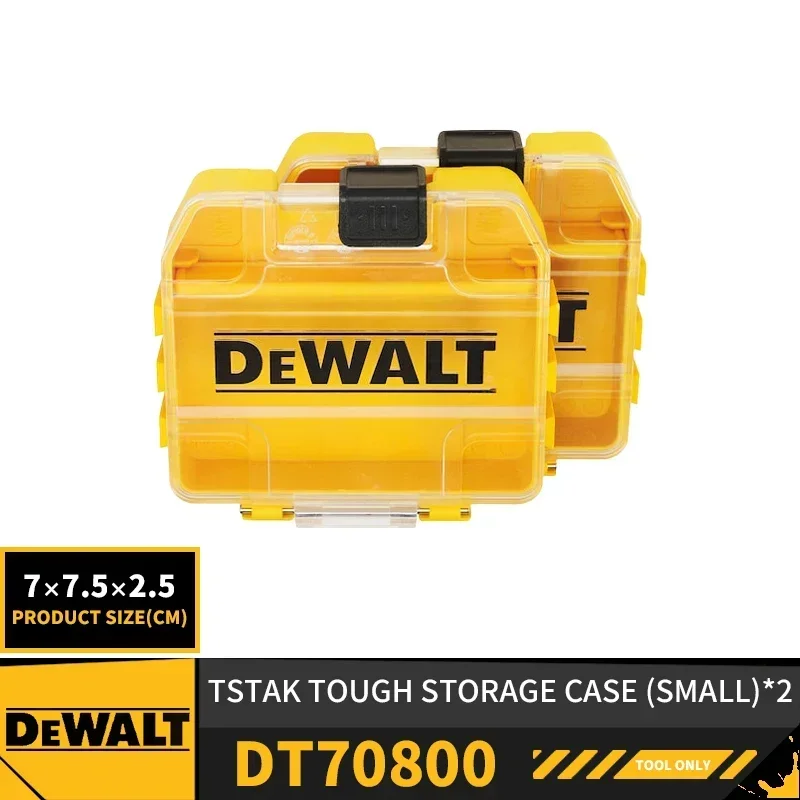 

DEWALT DT70800 DT70801 DT70803 DWAN2190 TSTAK Прочный чехол для хранения аксессуаров для электроинструментов Ящик для хранения деталей отверток